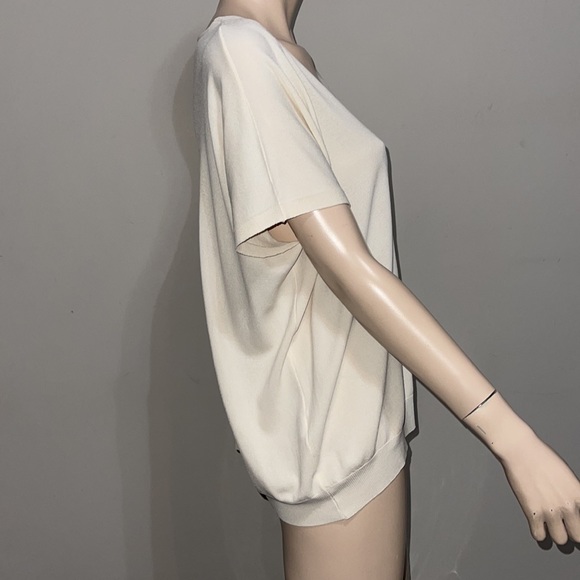 JS Millenium V-neck Knit Top - Picture 4 of 11